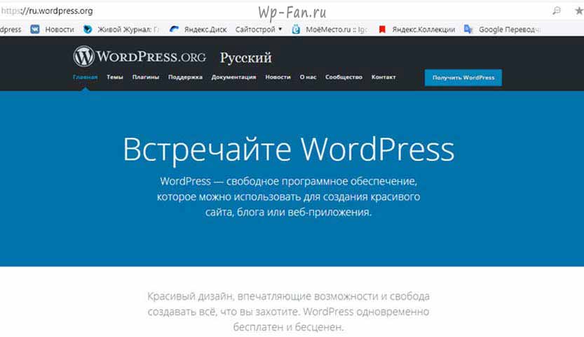 сообщество wordpress